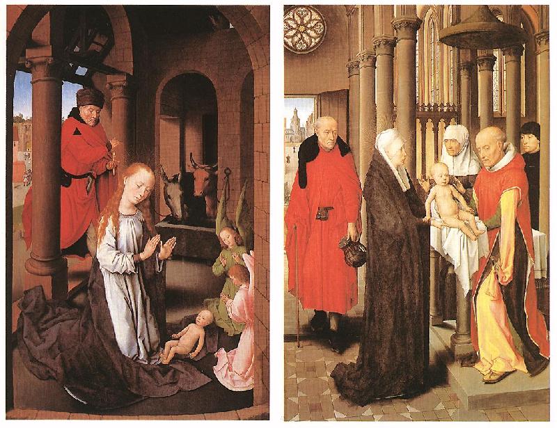 MEMLING, Hans Scenes from the Passion of Christ (left side) sg